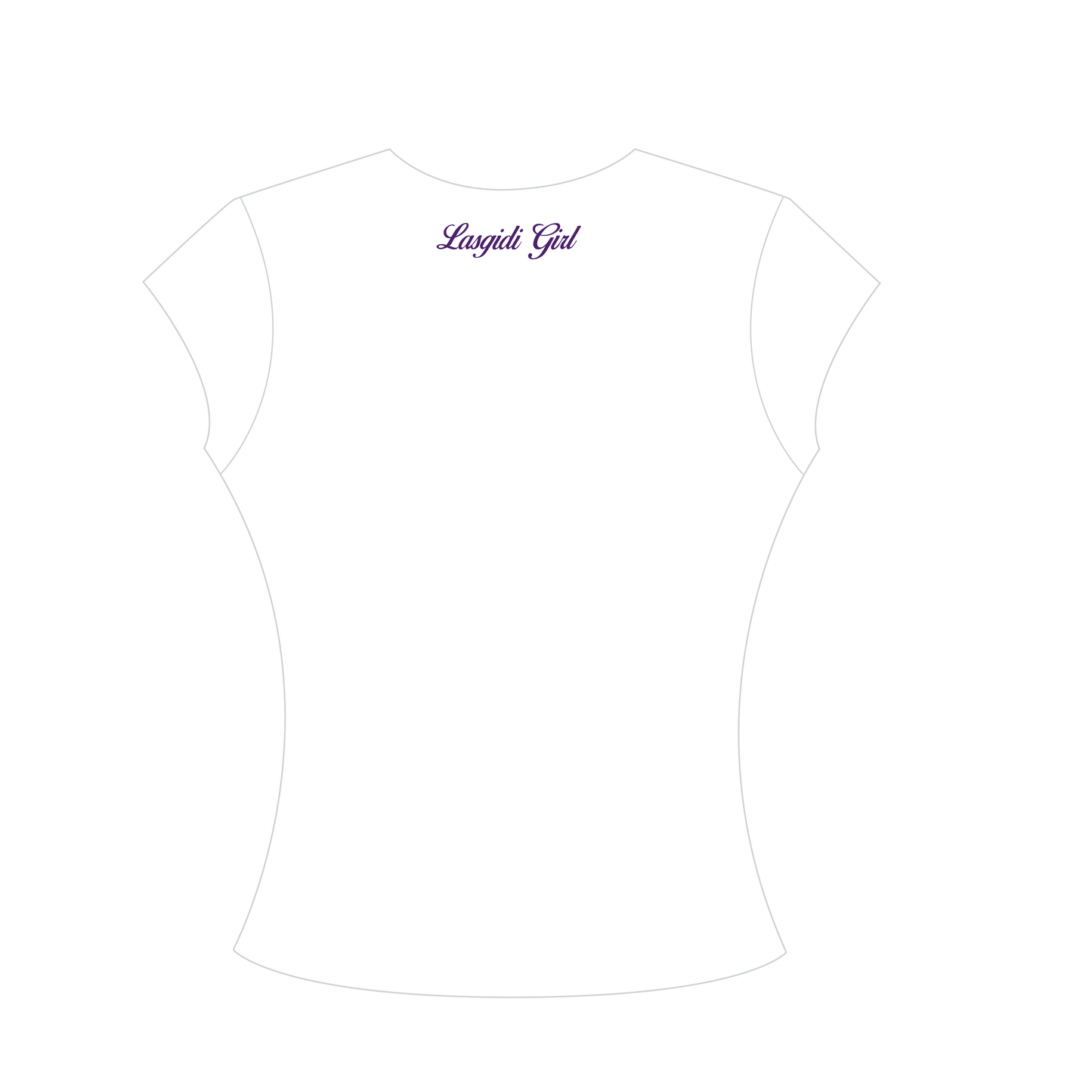 GIDI GIRL BABY TEE - WHITE