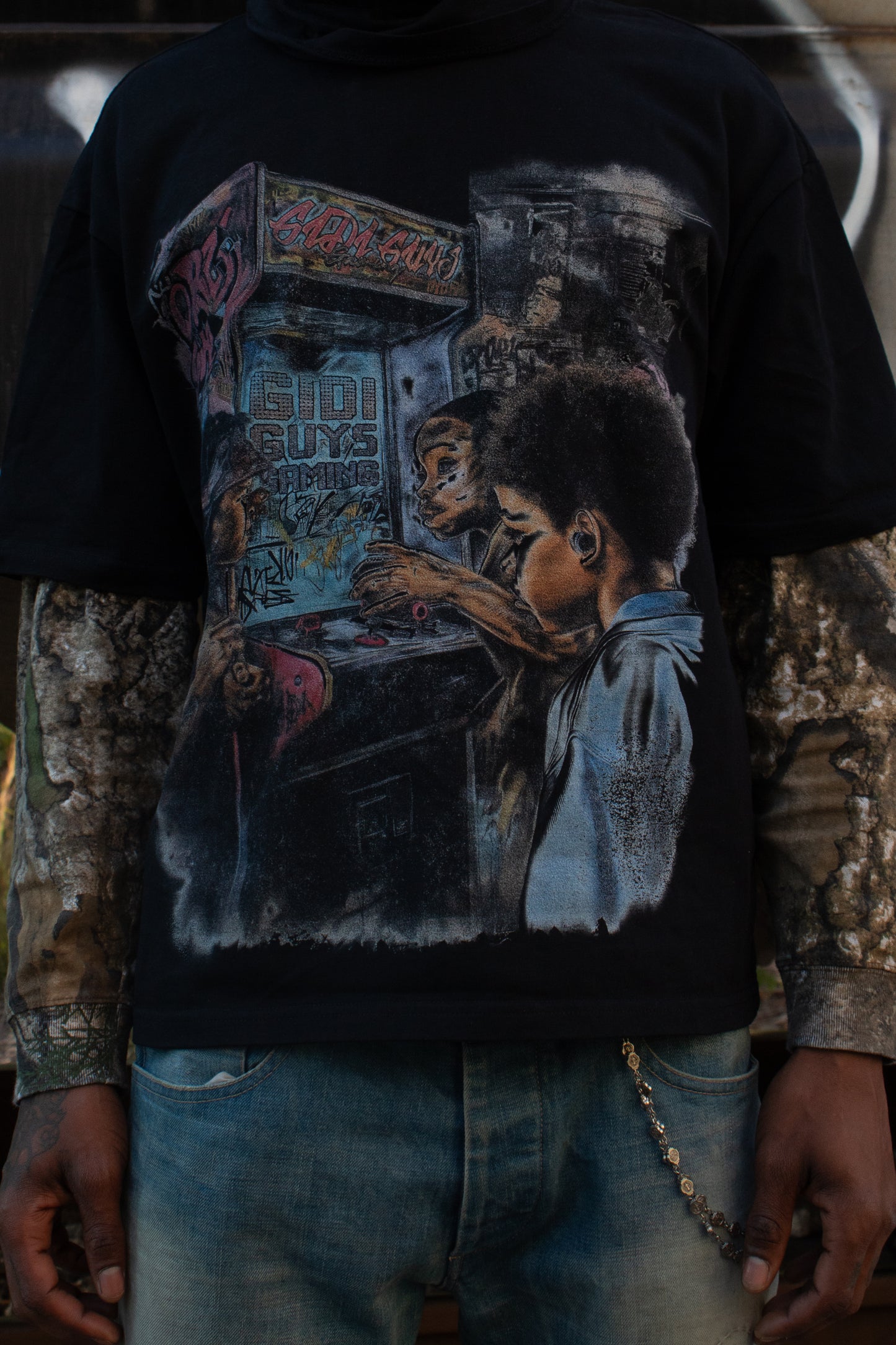 GAMING TEE - BLACK