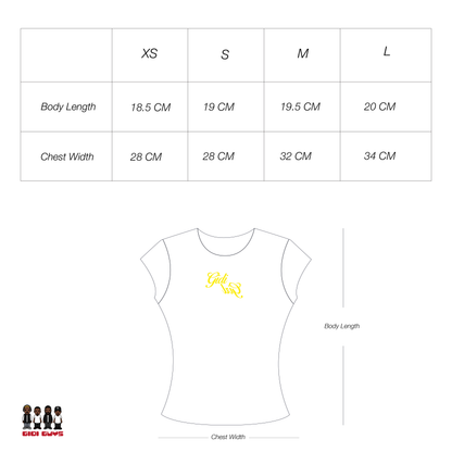 GIDI GIRL BABY TEE - BLUE