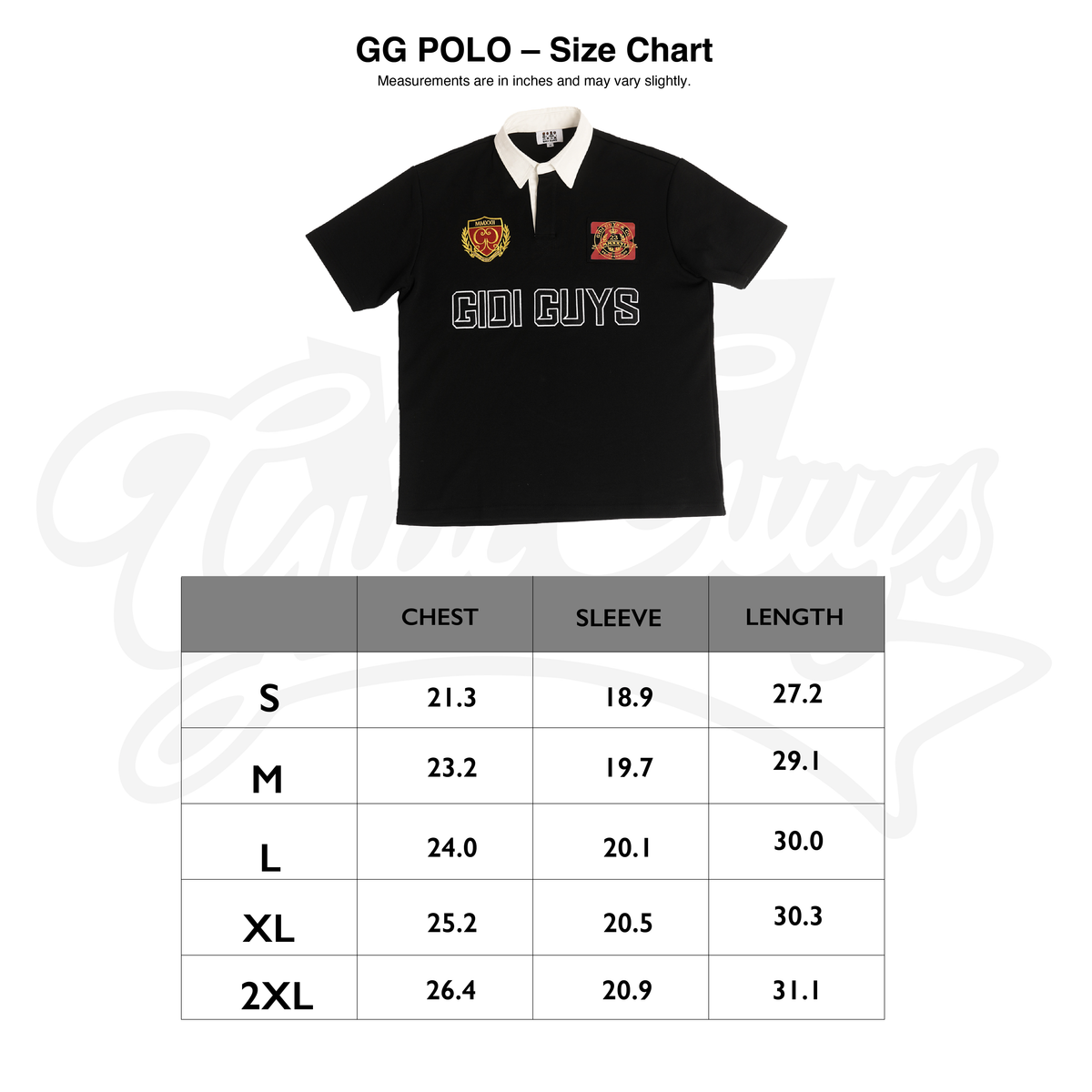 GG VARSITY POLO